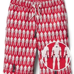 NWT Gap Boys Swimsuit Swim Trunks Star Wars XXL